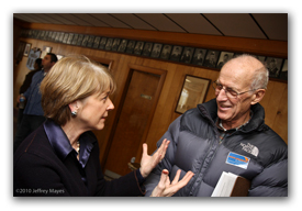 Martha with Congressman John Olver